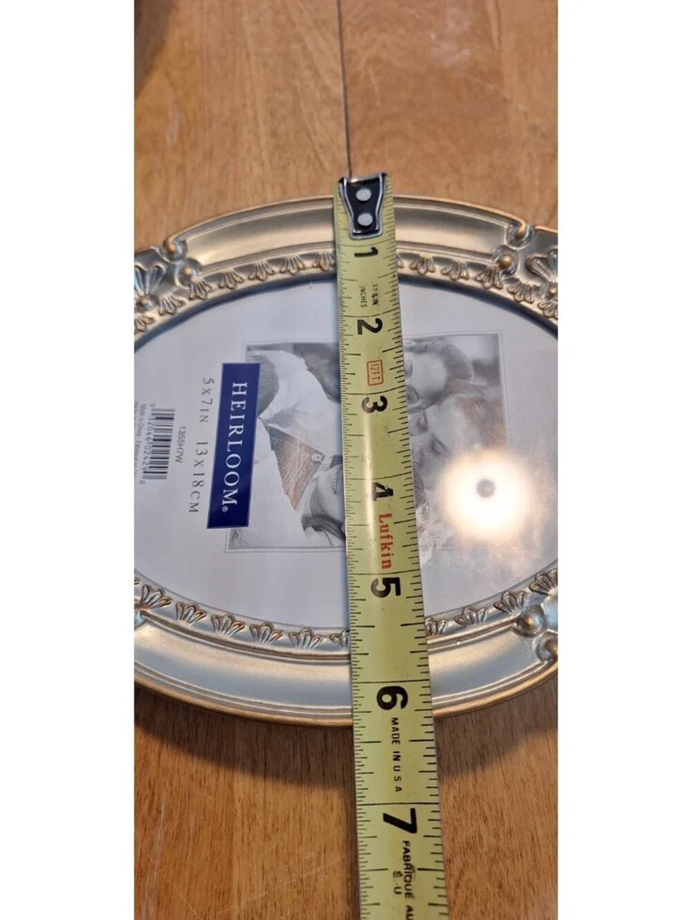 VTG Decorel Heirloom 4 Oval Picture Frames 8X10/5X7 Velvet Backing Hang or Stand